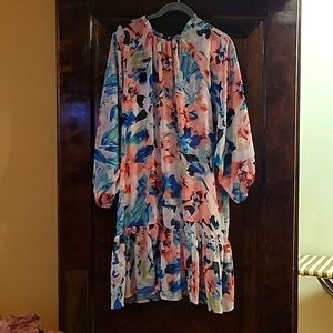 H & M floral print dress
